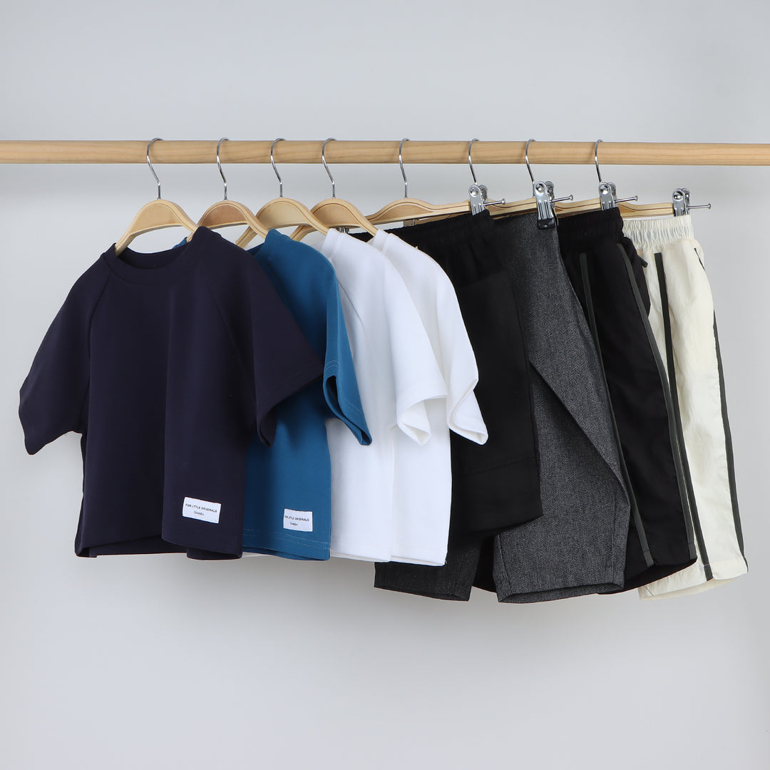 Gangnam Oversized Tshirt (Navy Blue)