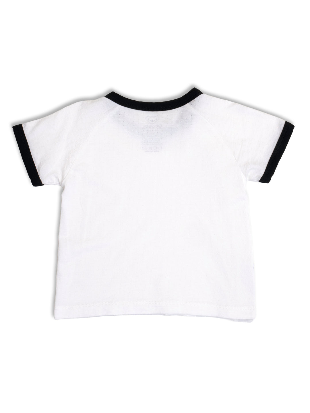 Bondi  Cotton Mesh Tshirt (Panda White)