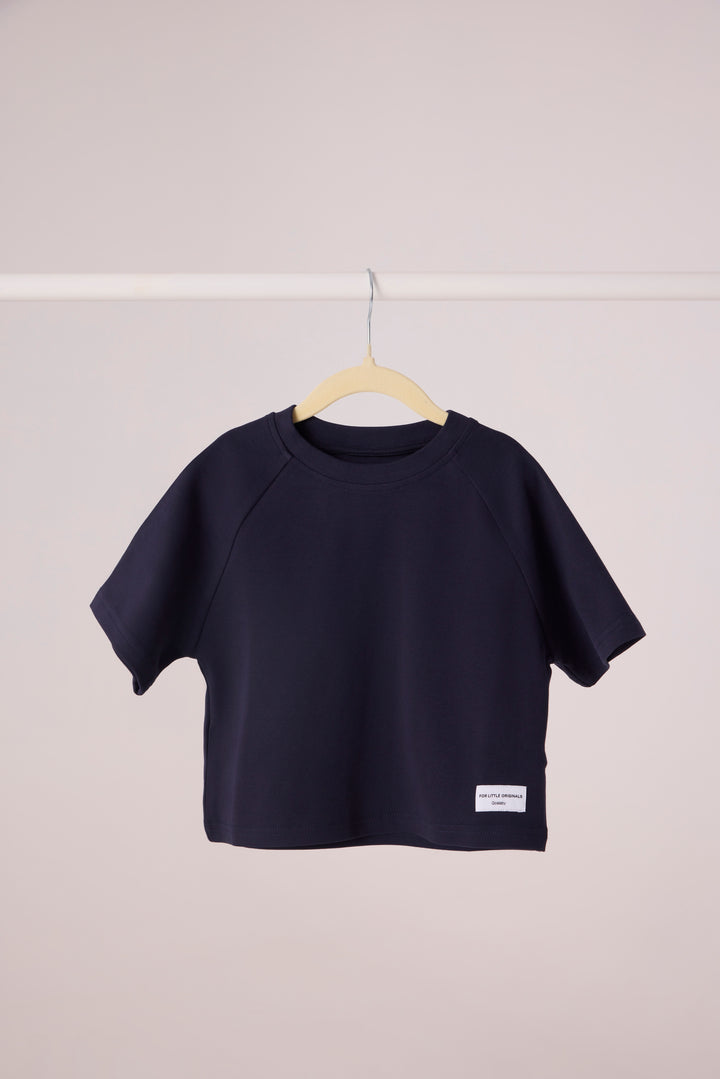 Gangnam Oversized Tshirt (Navy Blue)