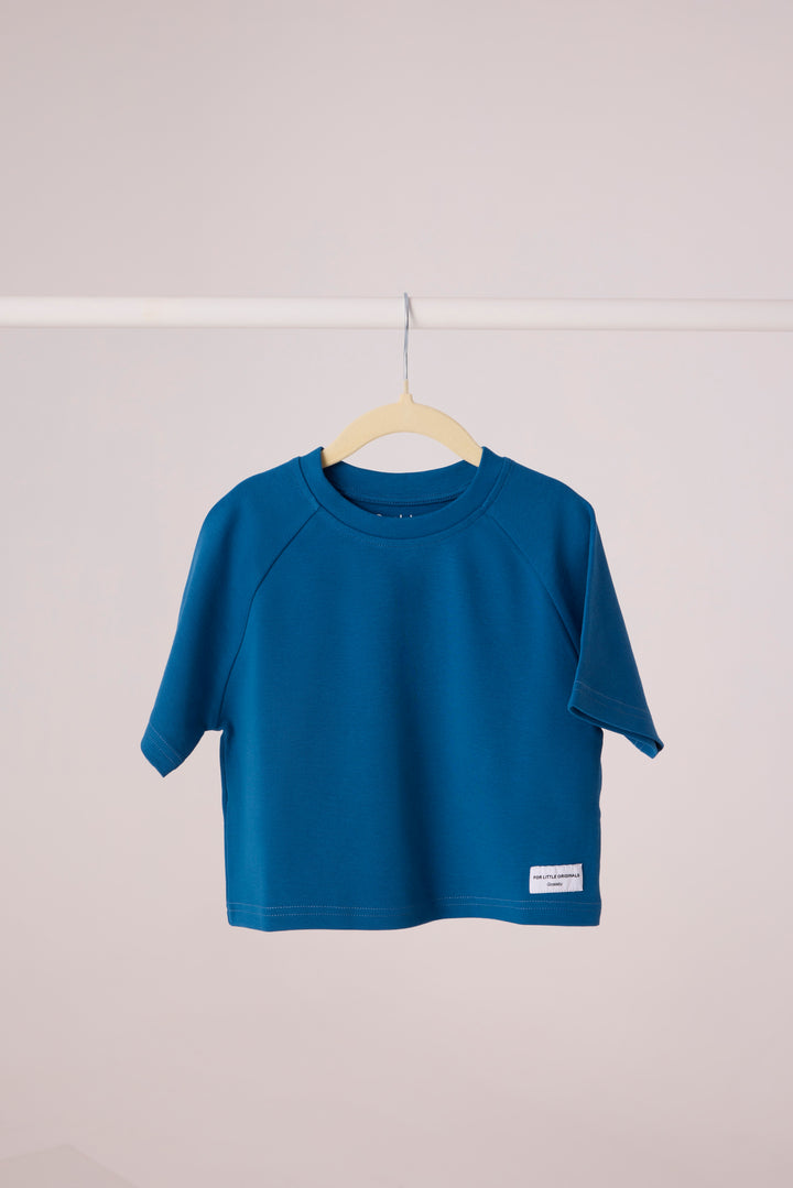 Gangnam Oversized Tshirt (Ocean Blue)